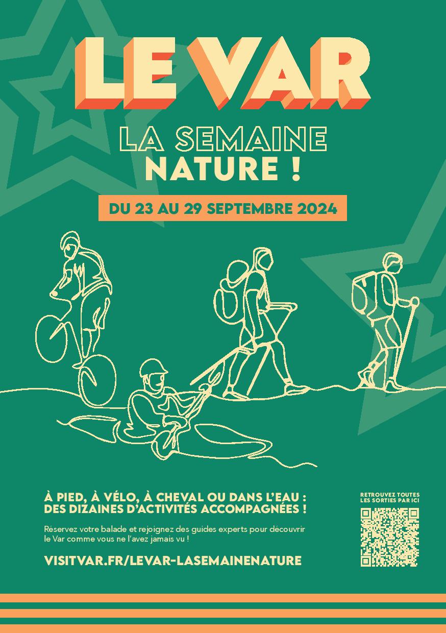 Affiche 2024 - Semaine Varoise de la Nature