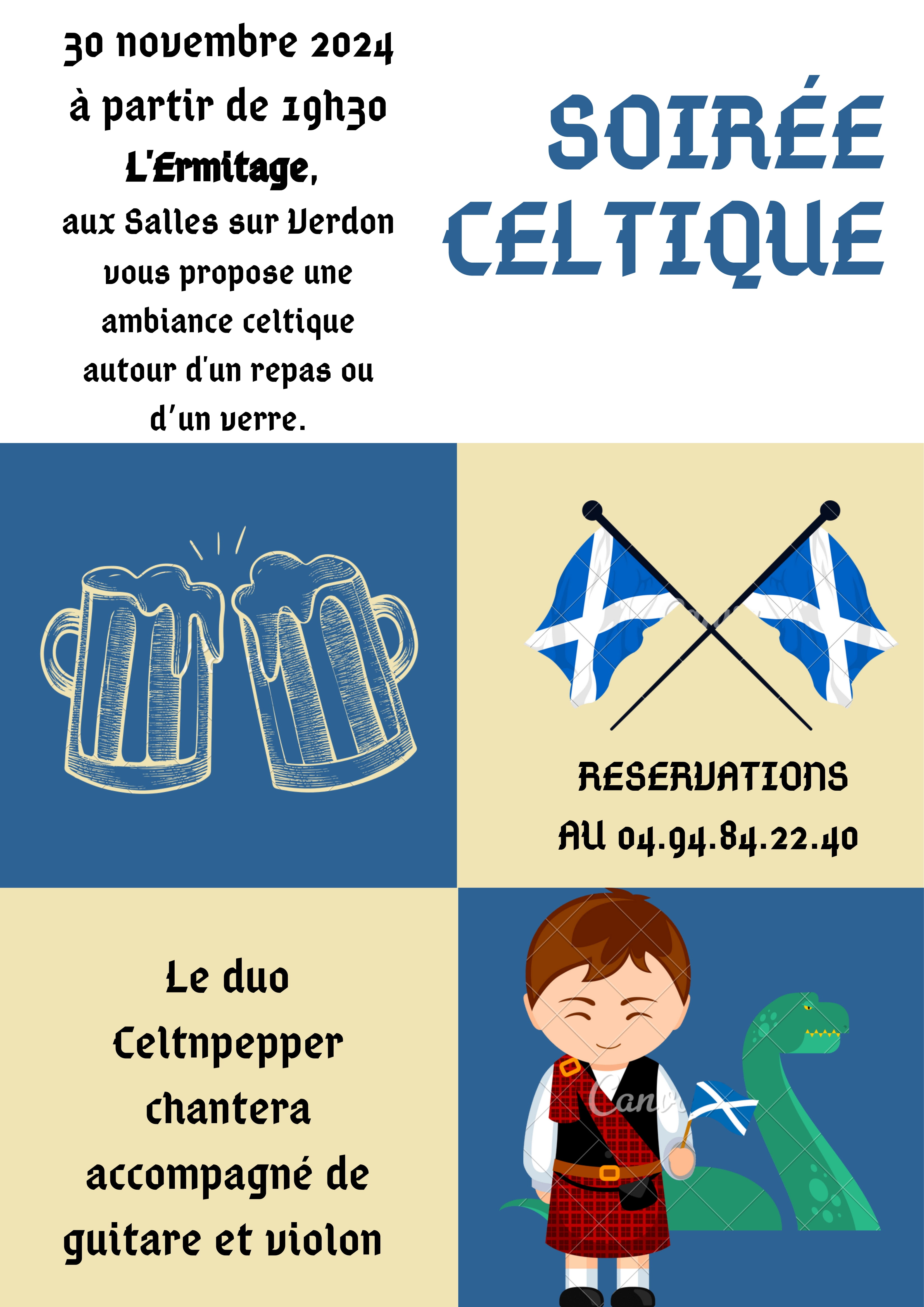 Soirée celtique