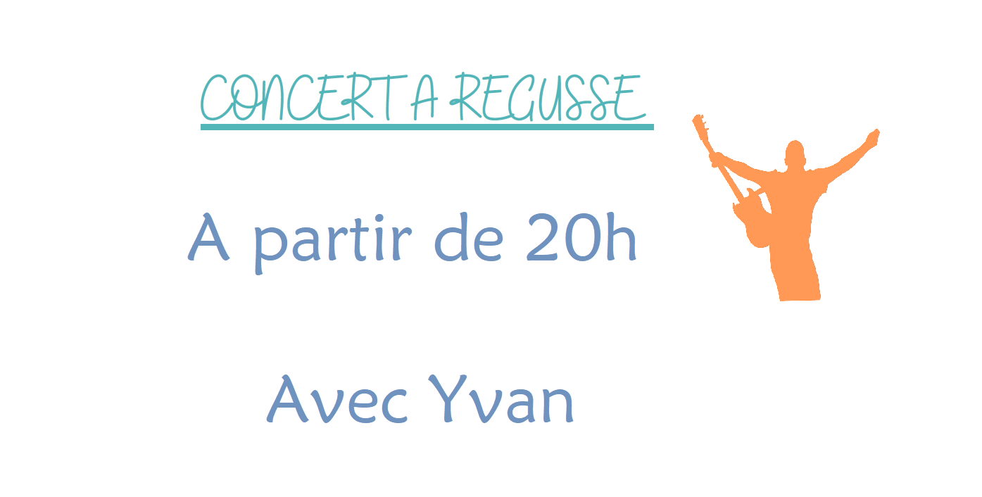 Affiche - Les concerts avec Yvan_Régusse