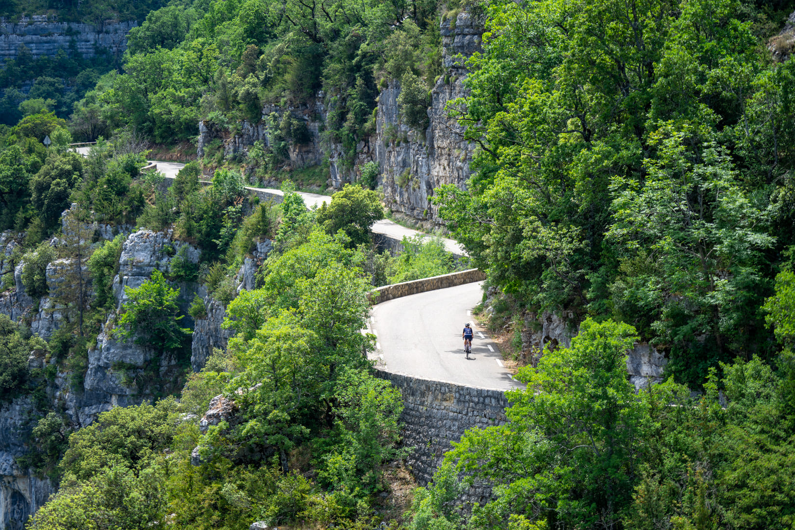 Tour du Verdon à vélo : Etape Aiguines - Trigance