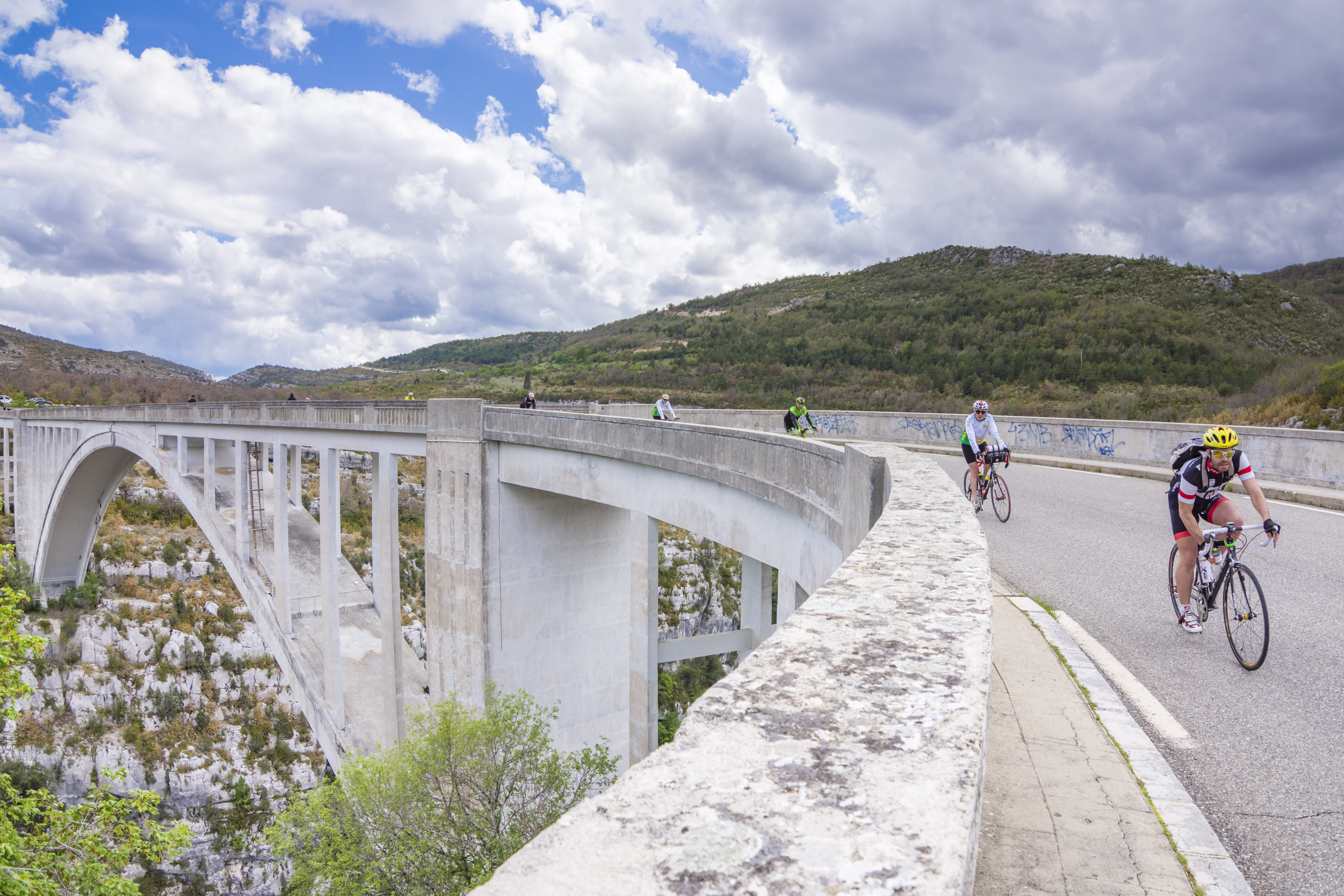 Pont de l'Artuby - Tour du Verdon à vélo : Etape Aiguines - Trigance