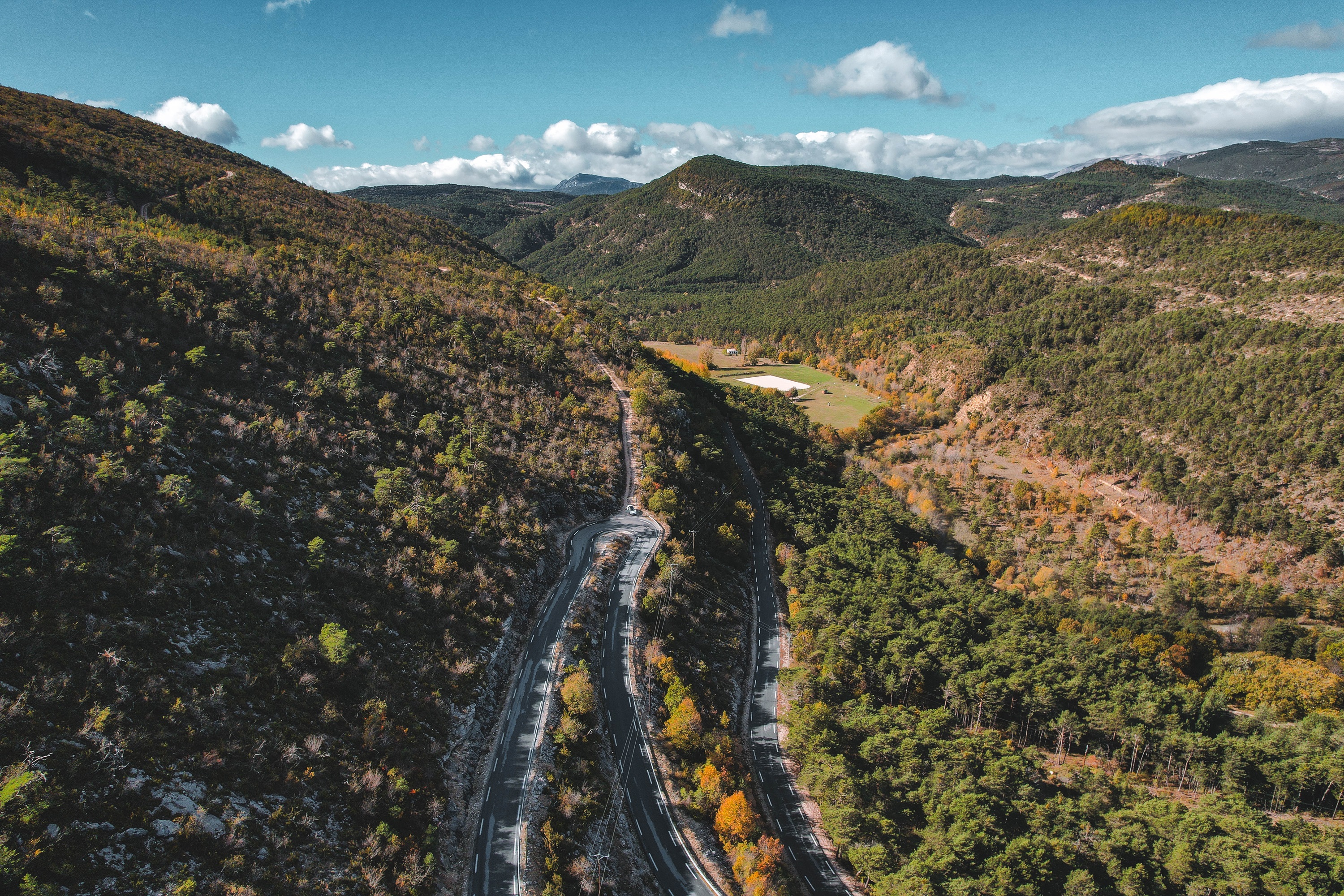 Au détour d'un virage - Tour du Verdon à vélo : Etape Trigance - Brenon - Châteauvieux - La Martre - La Bastide