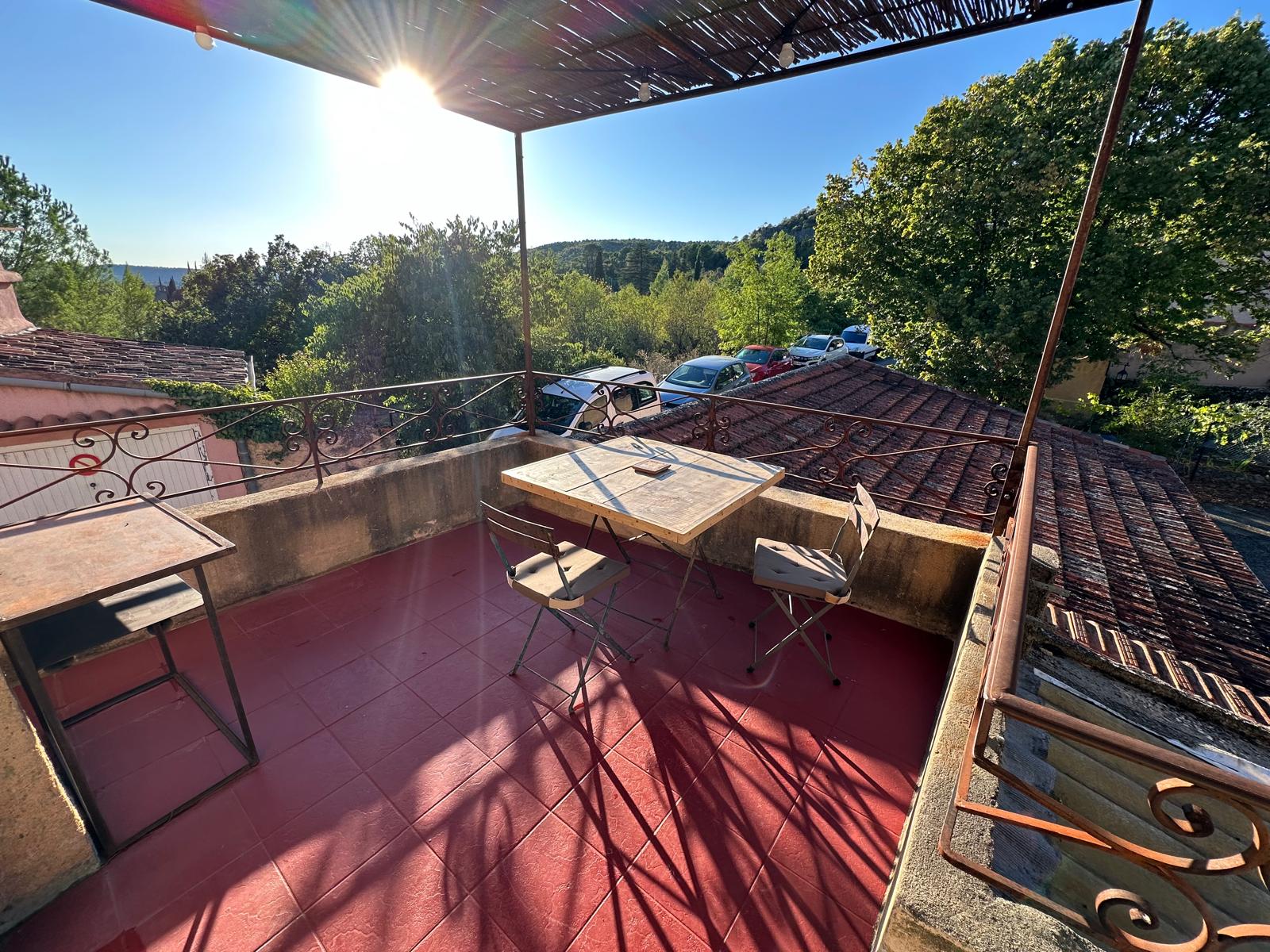 Terrasse - Appartement T2_Villecroze