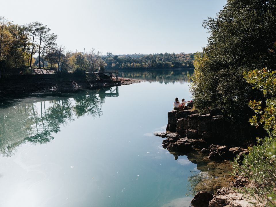 Vue lac - Camping Liberté Verdon_Artignosc-sur-Verdon